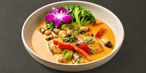 Salmon Red Curry